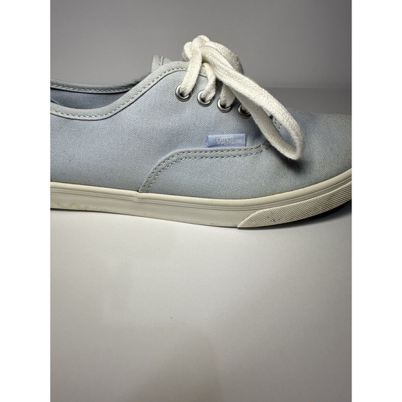Vans Women’s 8  Men’s 6.5 Light Blue Organically Grown Cotton Upper Eco Outsoles - Picture 6 of 14